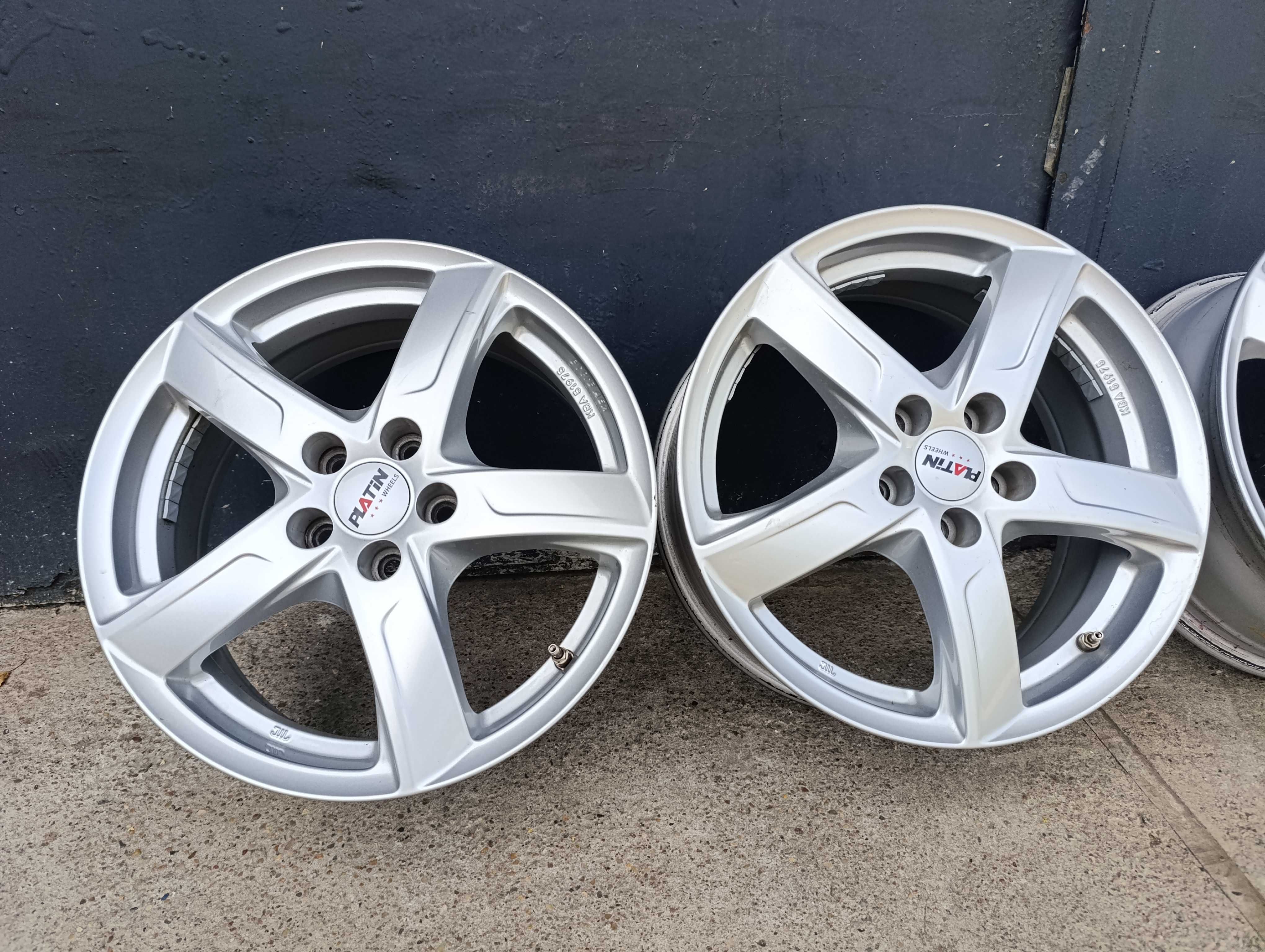 Felgi Platin 16" 5x100 ET45 VW Polo T-Cross Skoda Rapid Seat Arona