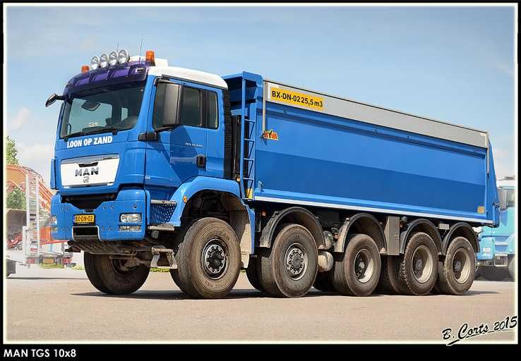 MAN tgs NA CESCI 8x4 8x6 8x8 10x8 Euro 5 ilniki mosty