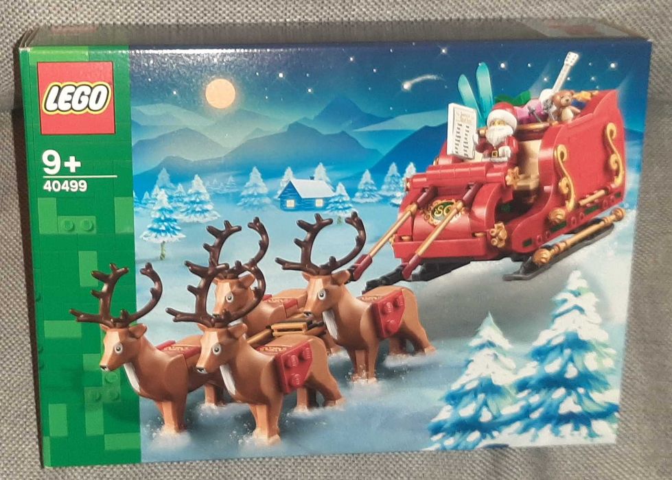 Nowe klocki Lego 40499 Sanie Świętego Mikołaja