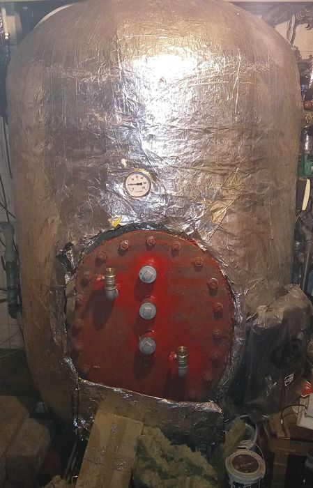 Bufor c.o. 2000 litrów 2 wężownice