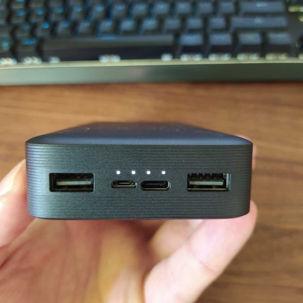 NOWY Powerbank Xiaomi 20000mAh Czarny Szybkie Ładowanie USB-C