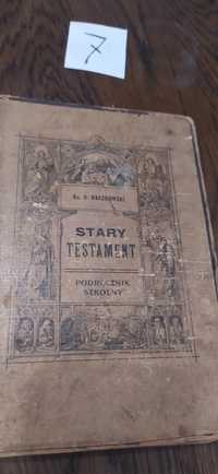 Stary Testament Ks. D. Bączkowski 1906r