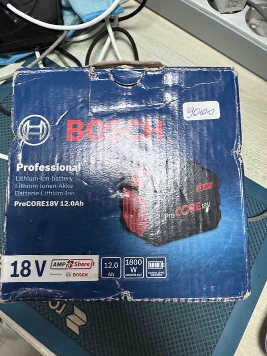 Акумулятор Bosch Professional ProCore 18В 12А·год 1.35кг