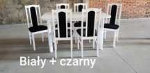zestaw STÓŁ 80x140/180 + 6 KRZESEŁ, od ręki ,dostawa cała POLSKA ,nowe