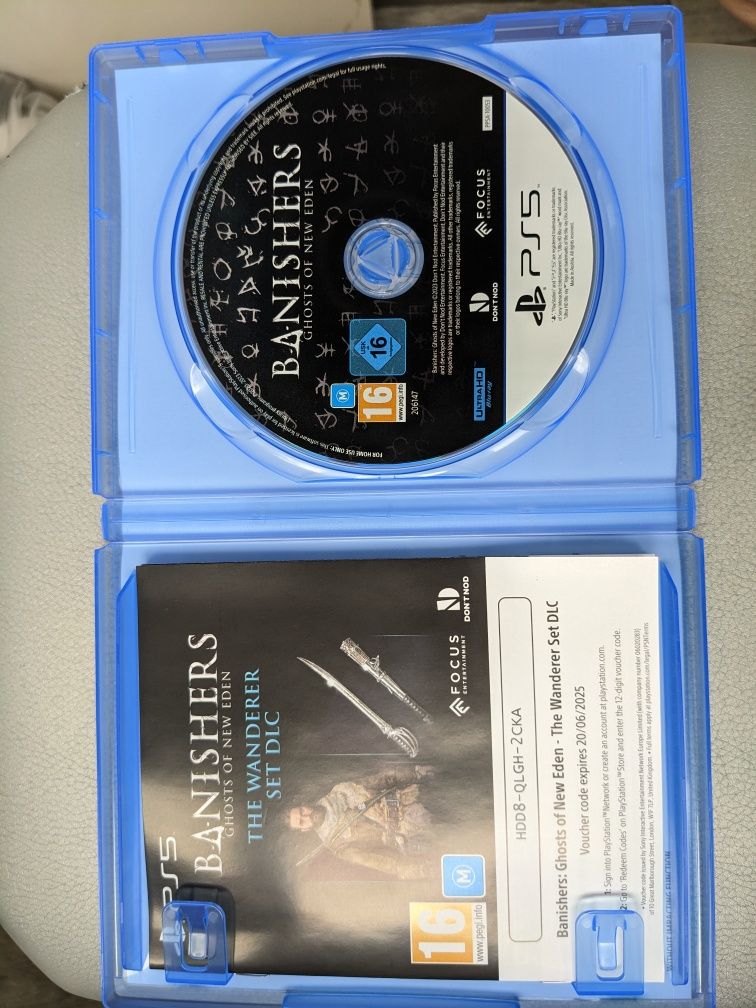 Диски PS: Banisters: Ghosts of new Eden PS5 + Plants vs Zombies PS4