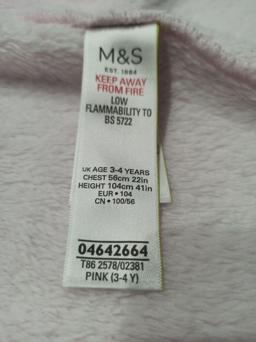 M&S szlafrok rozmiar 104