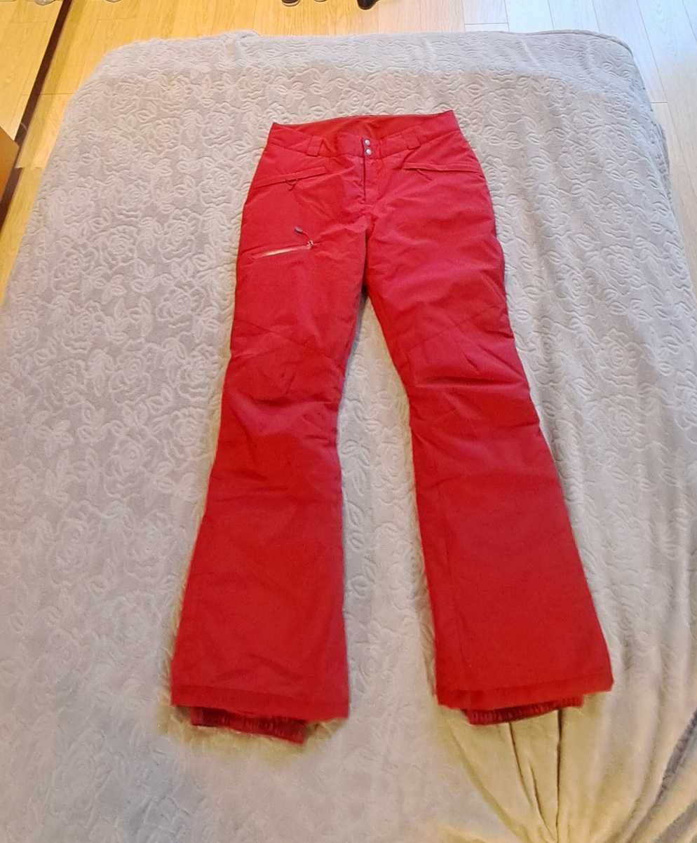Spodnie narciarskie damskie Columbia, czerwone, L