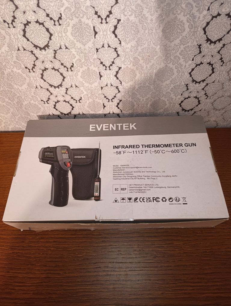 Termometr na podczerwień Eventek