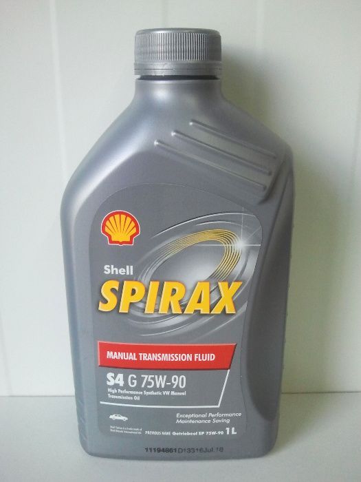 Olej przekładniowy Shell Spirax S4 G 75W90