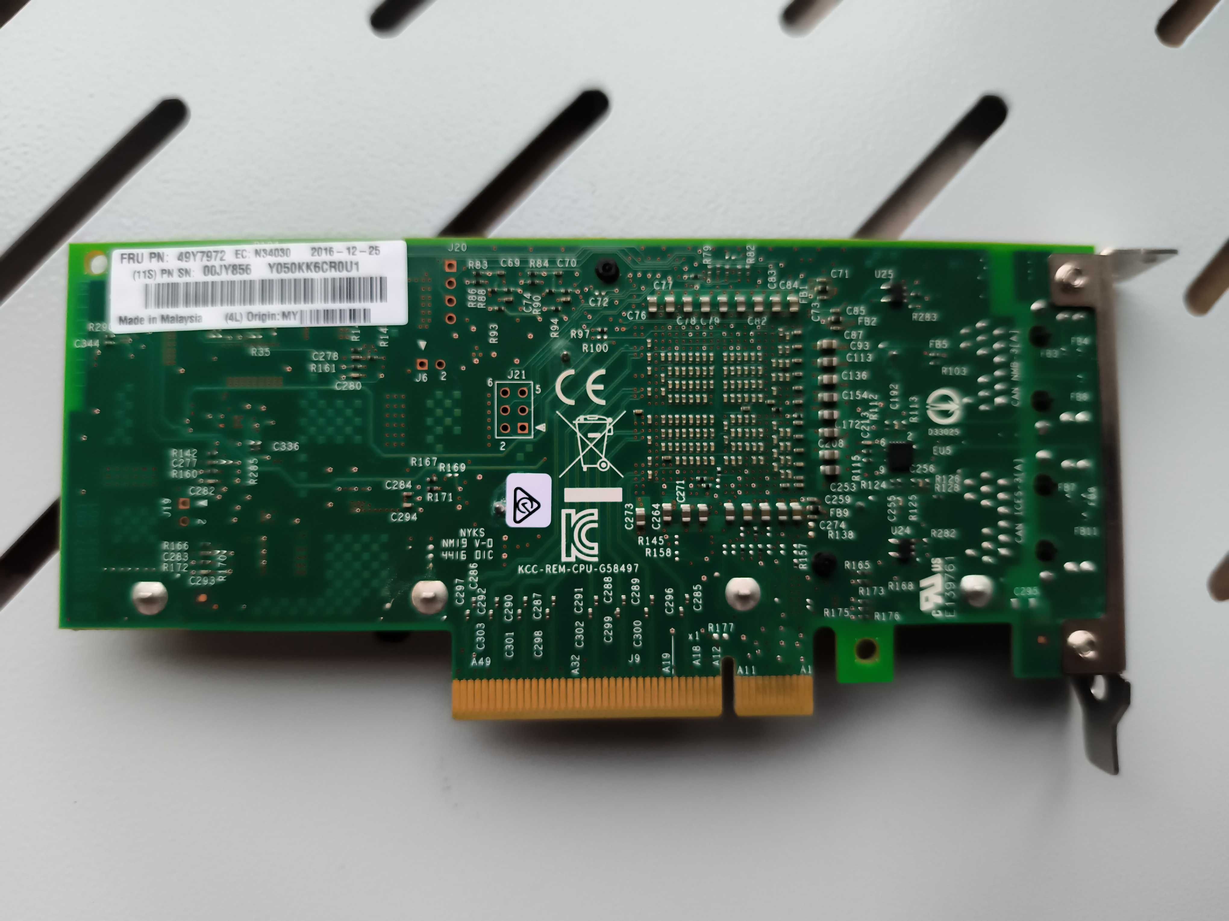 Karta sieciowa lan 2x10GBit RJ45 - Intel IBM X540-T2