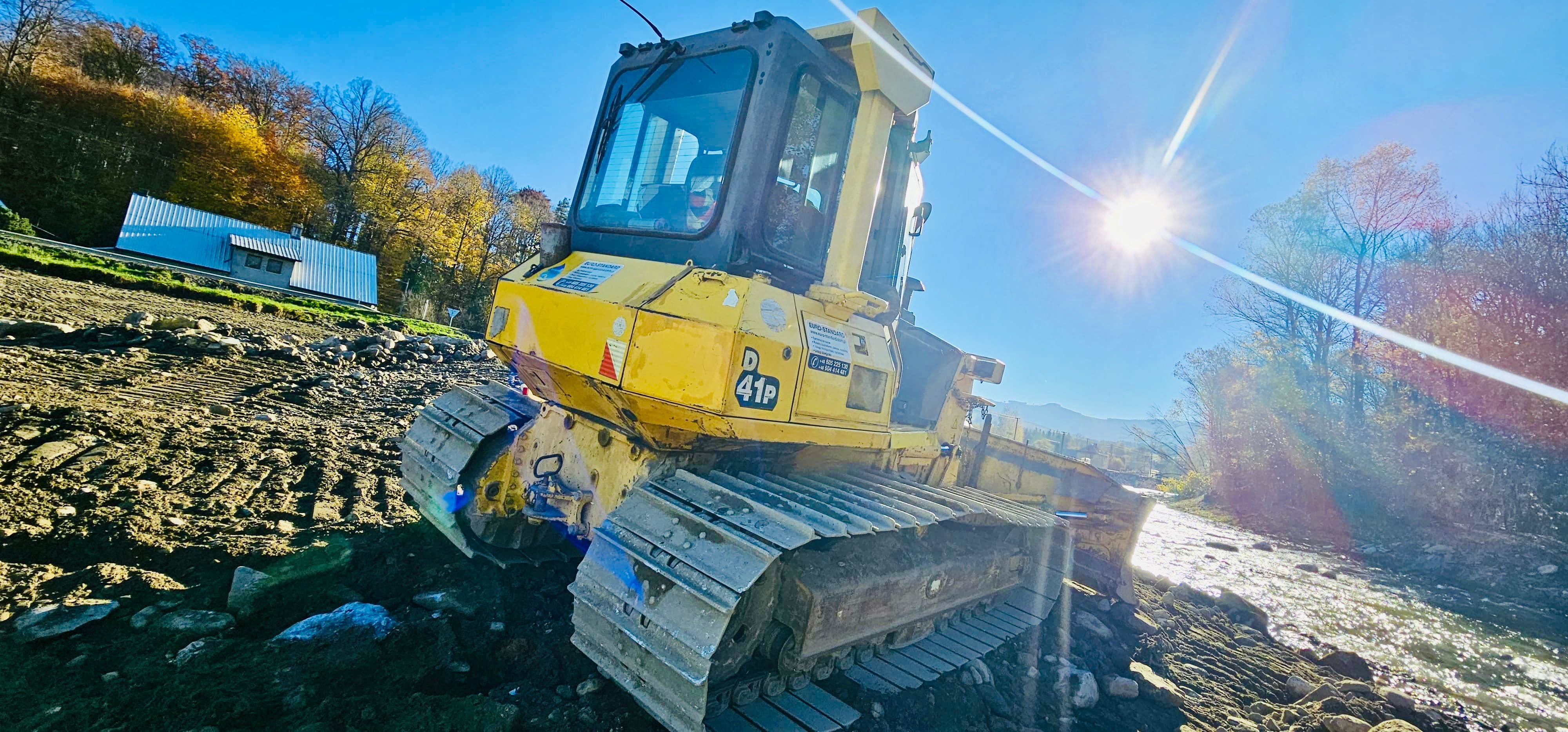 Spycharka Komatsu D41P ZADBANA
