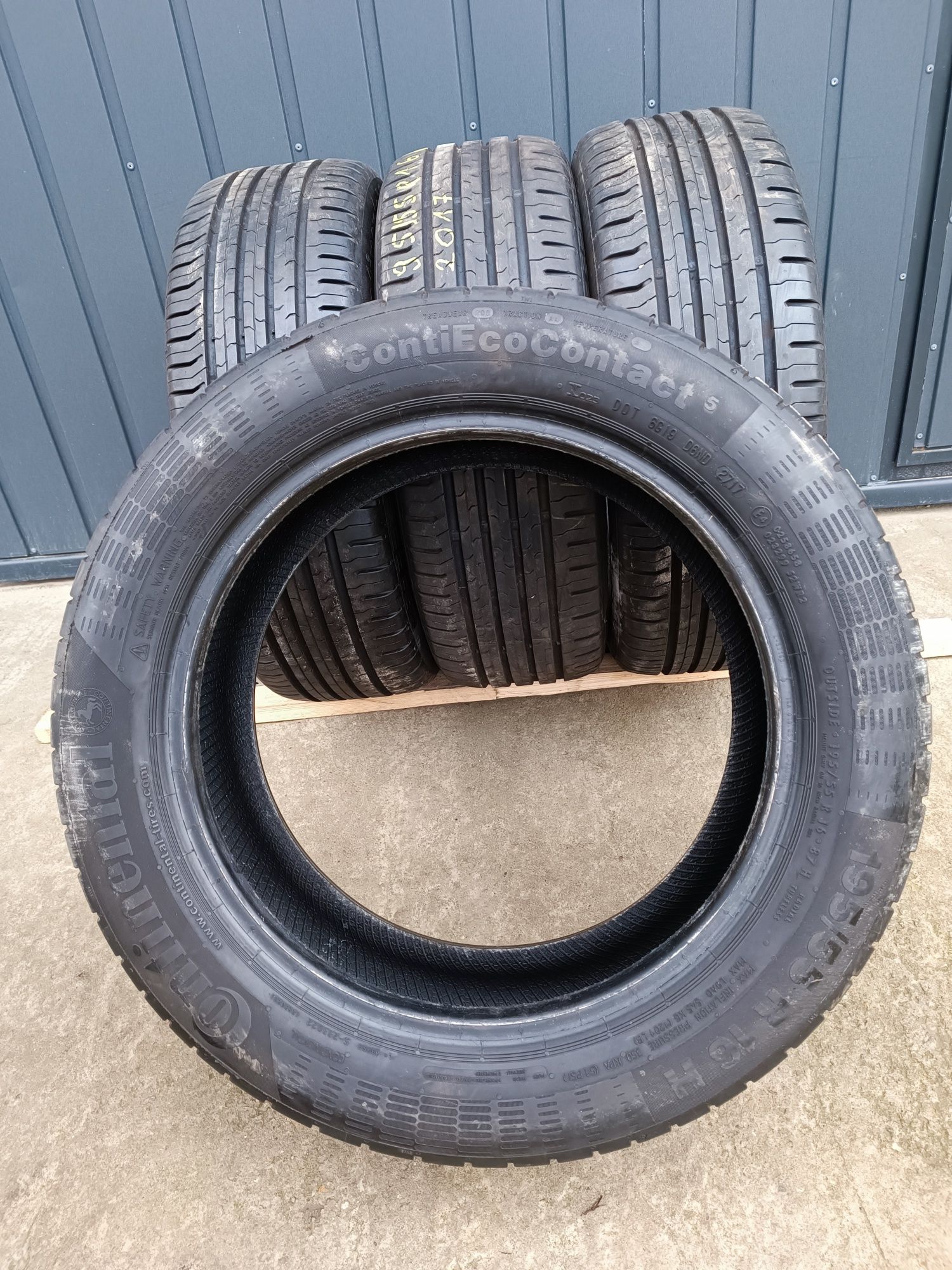 4x195/55 R16 Continental EcoContact 5 letnie