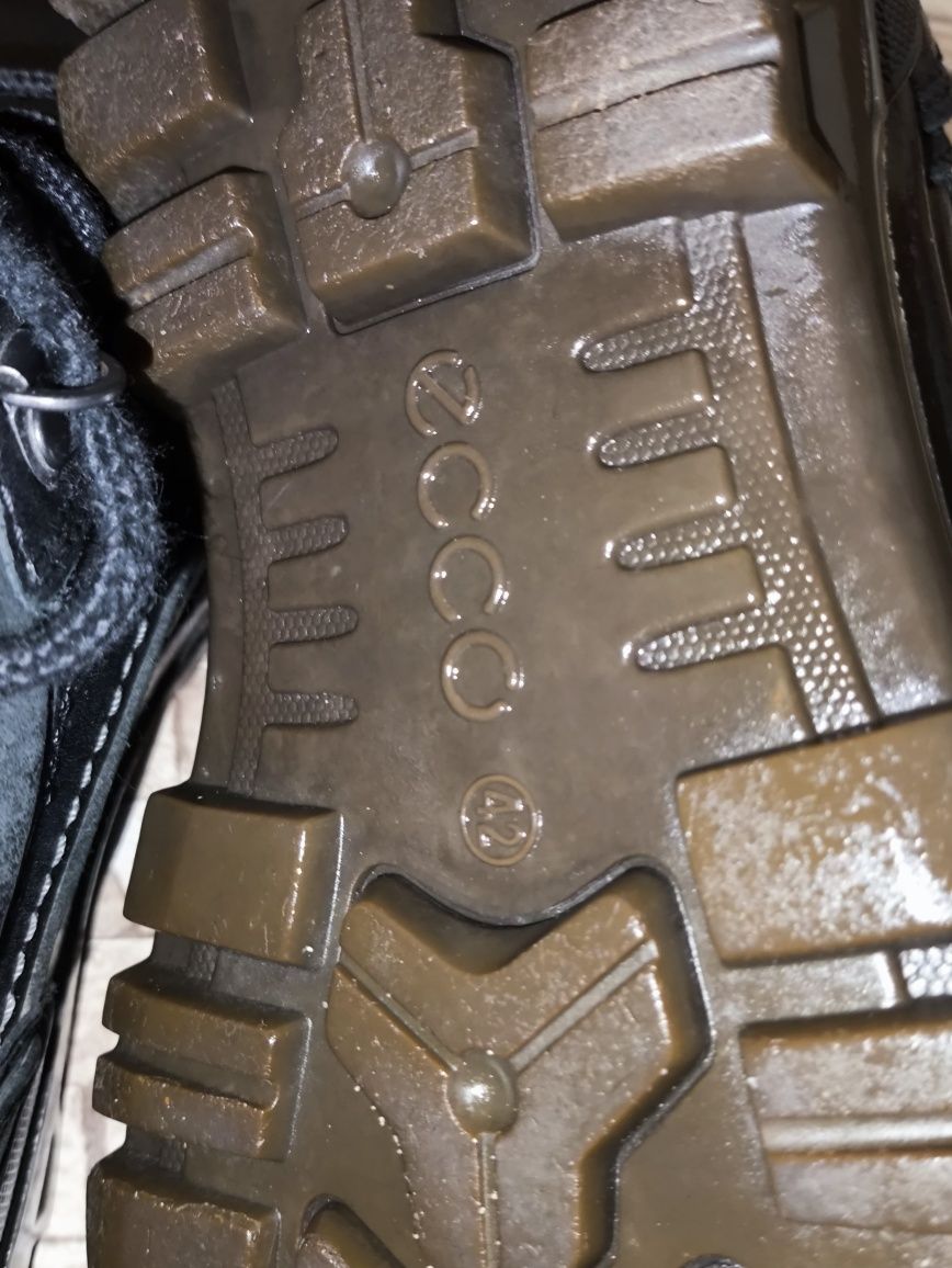 Ecco Track 25 GTX Gore-Tex Męskie skórzane buty outdoorowe rozmiar 42