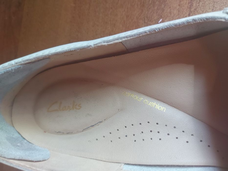 Шкіряні мокасини  Clarks.