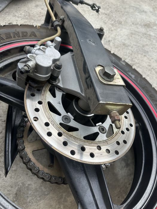 Диск задний колесо подвеска маятник в сборе суппорт демпфер комплект