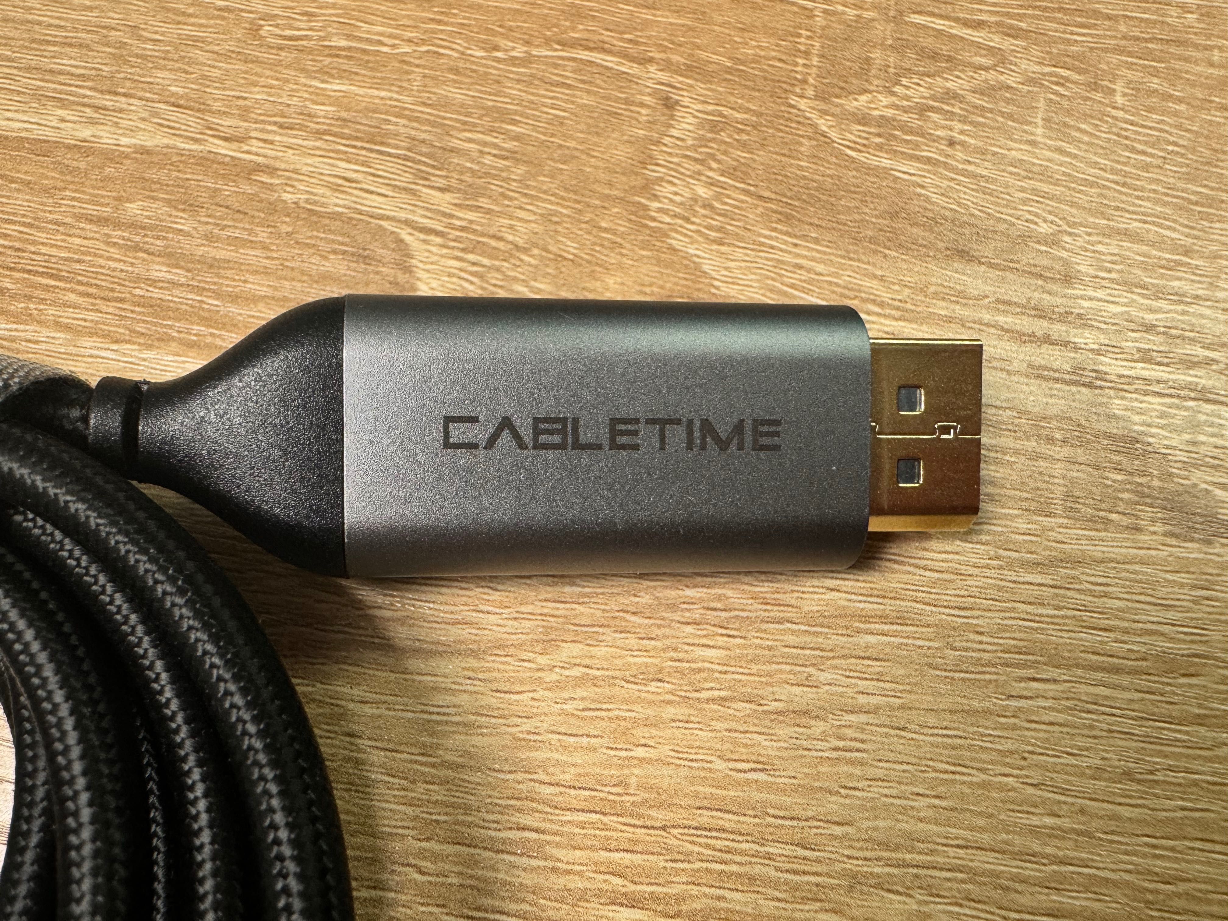 Кабель CABLETIME USB Type-C (Thunderbolt) to DisplayPort 1.8m 4K/60Hz