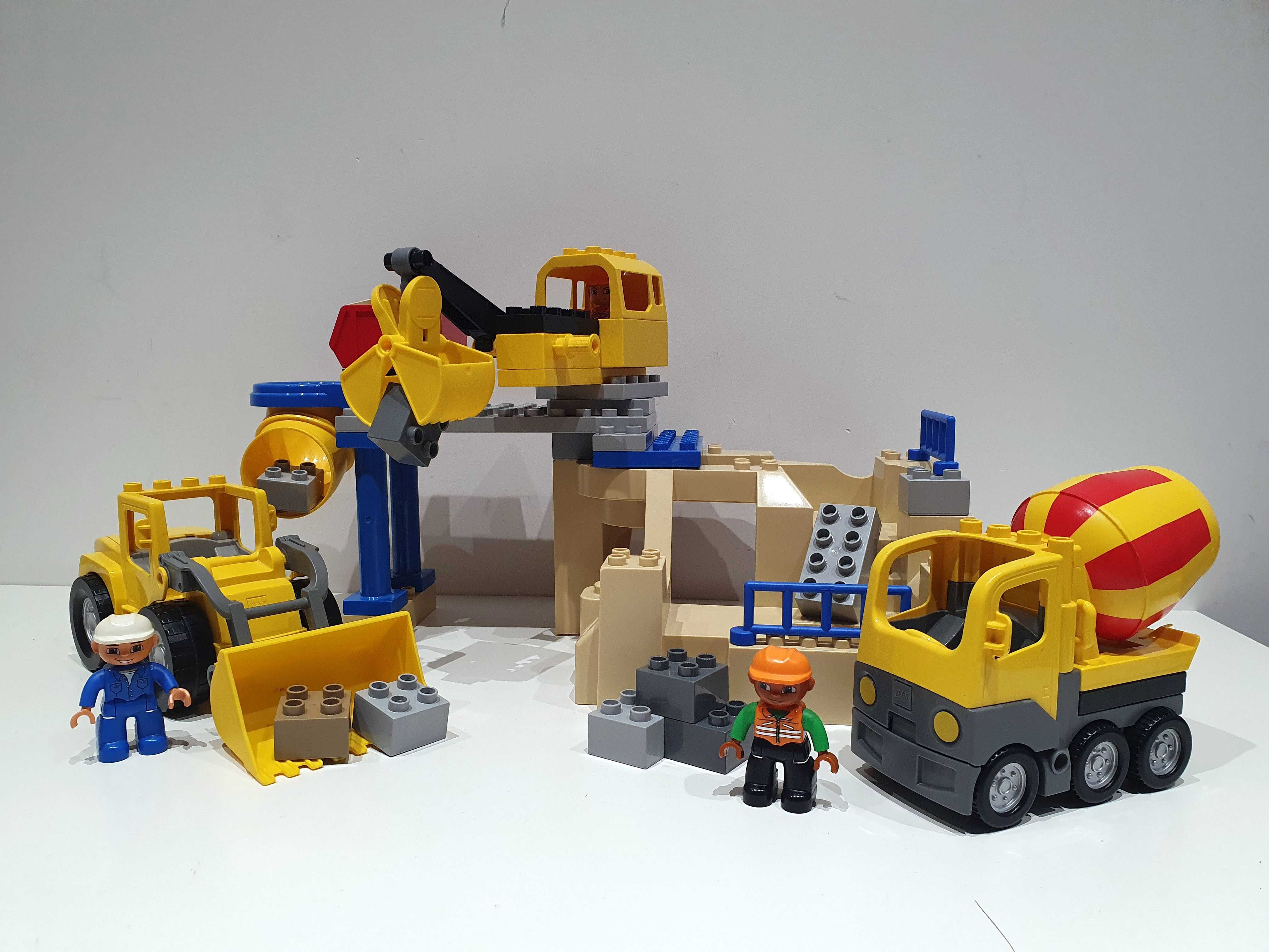 Lego DUPLO 5653 kamieniołom betoniarka dźwig koparka budowa klocki
