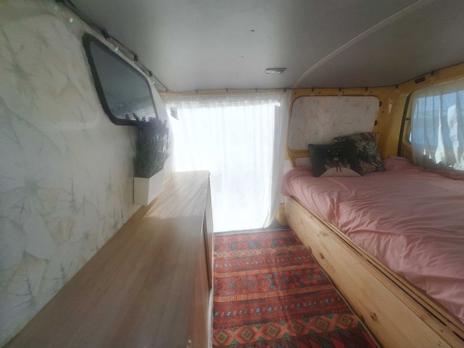 autocaravana dormitório vw transporter t5