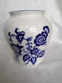 Porcelana flakon, wazon na stół Wałbrzych, sygnowany