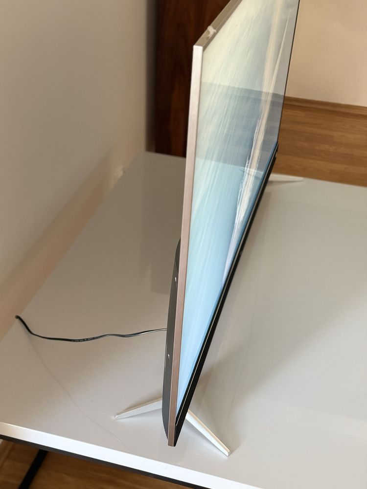 Telewizor tcl 55 cali/ smart tv/4k/ android/ cieniutki jak nowy