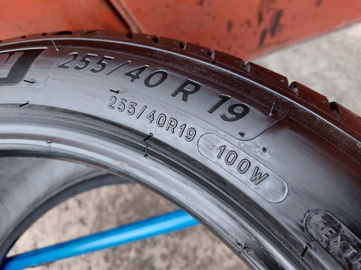 255/40/19 R19 Michelin Primacy 4 4шт ціна за 1шт літо шини нові