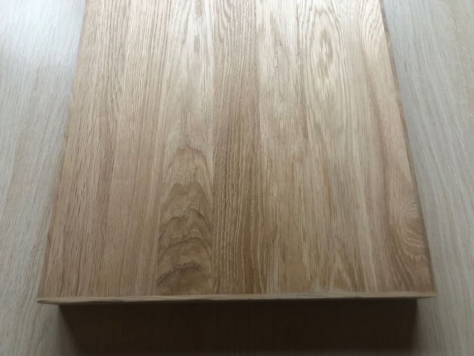 Stopnie trepy schody dębowe blaty grubość 4,2 cm .