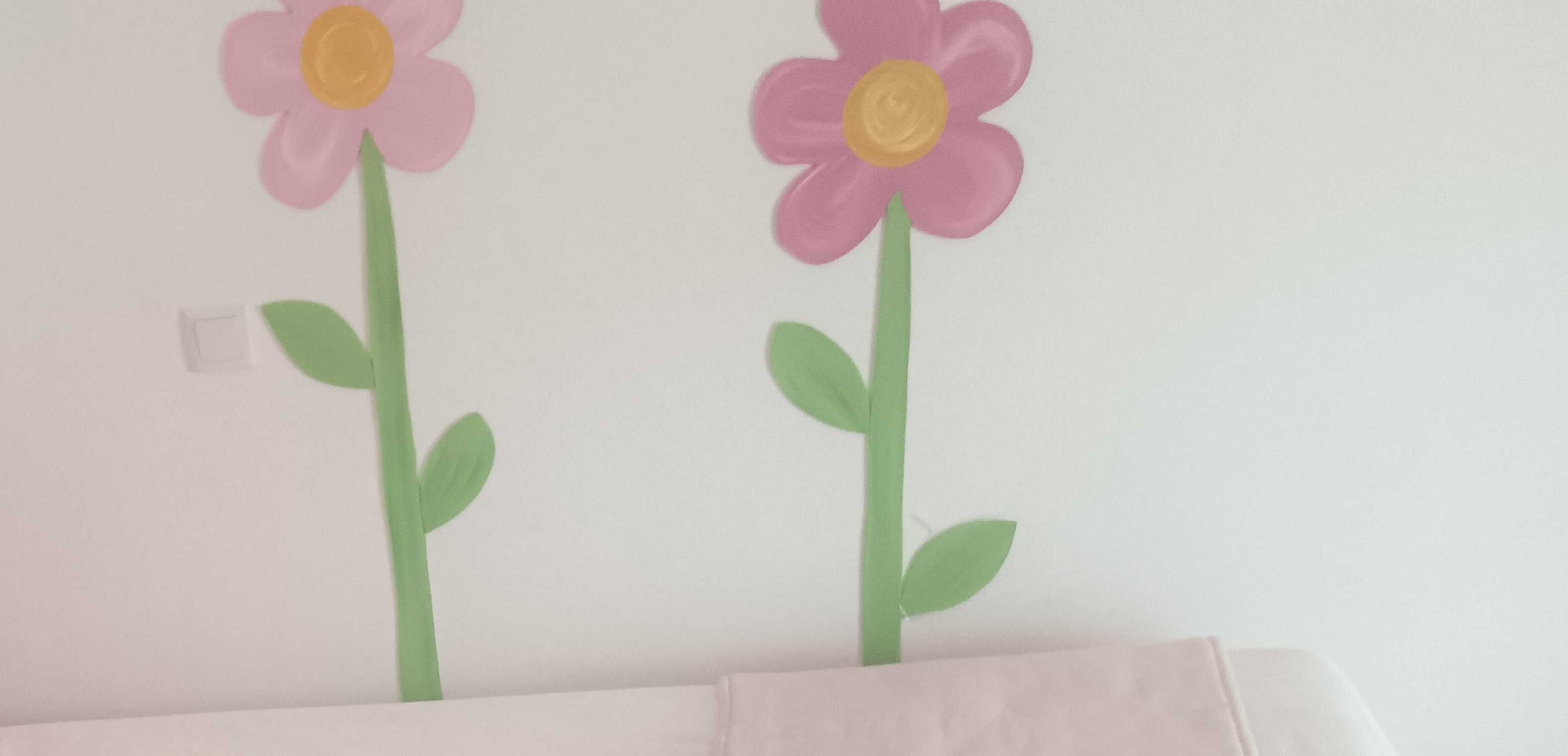 Decoração infantil de divisão