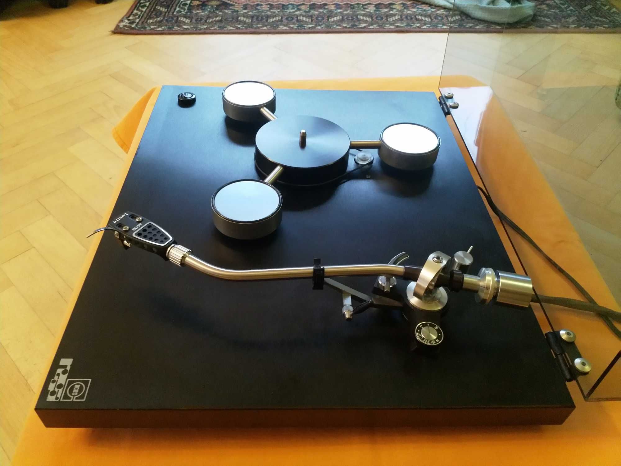 Gramofon Rega ramię Acos Lustre Ortofon OM5