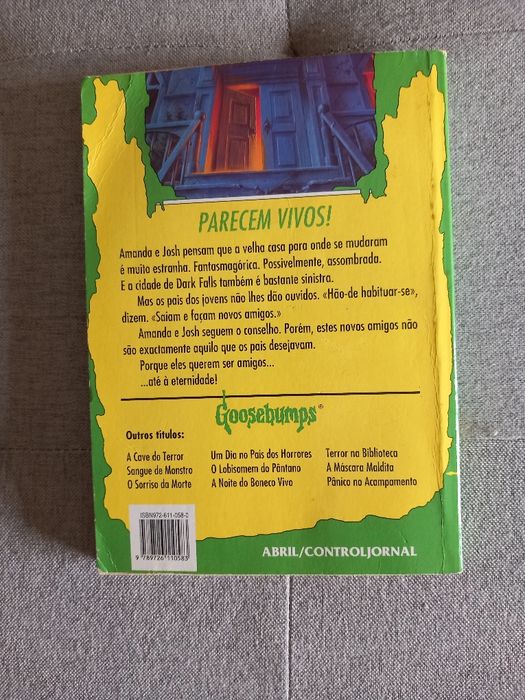 Livro Arrepios n° 1