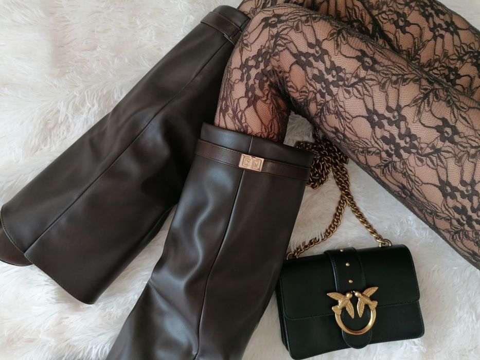 Legginsy koronka wyszczuplające rozmiar uni