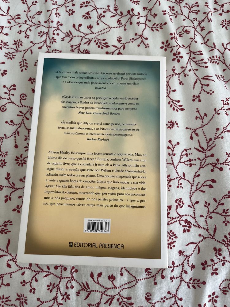 “Apenas um dia” de Gayle Forman