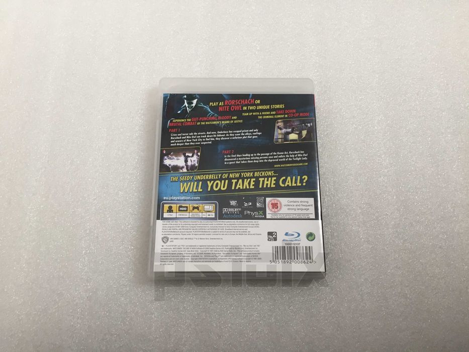 Watchmen The End is Nigh Parts 1 and 2 playstation ps3