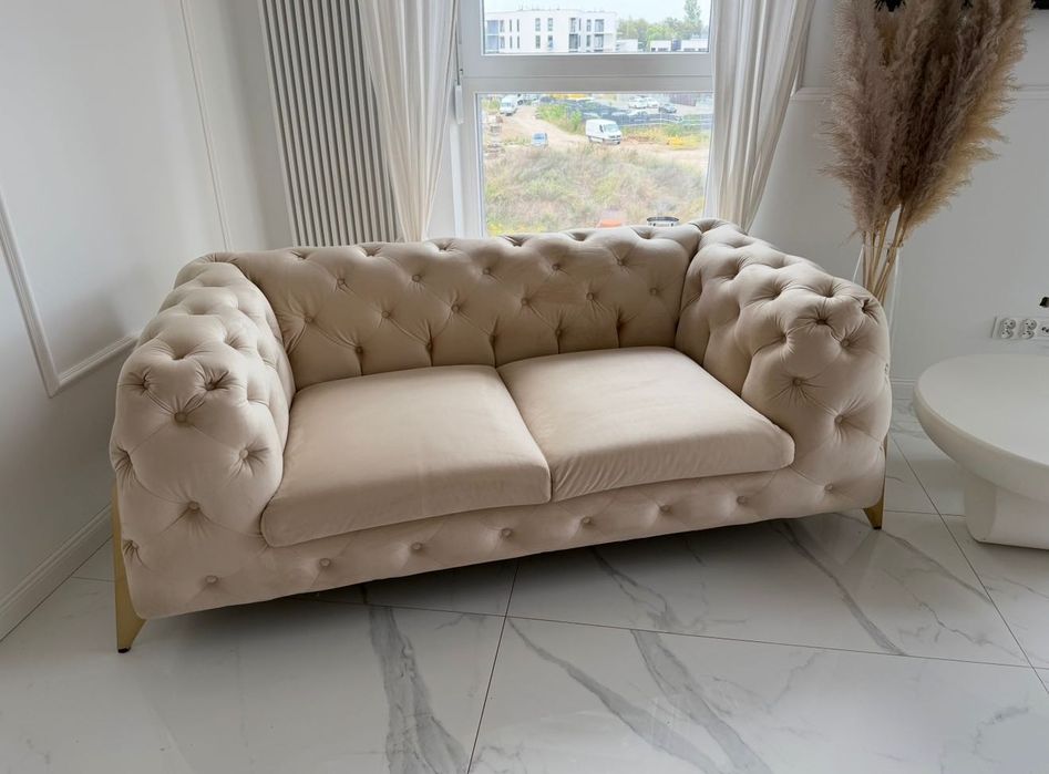 Sofa kanapa  2 osobowa chesterfield