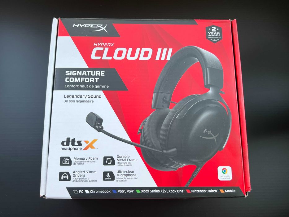 Наушники игровые HyperX Cloud 3 III