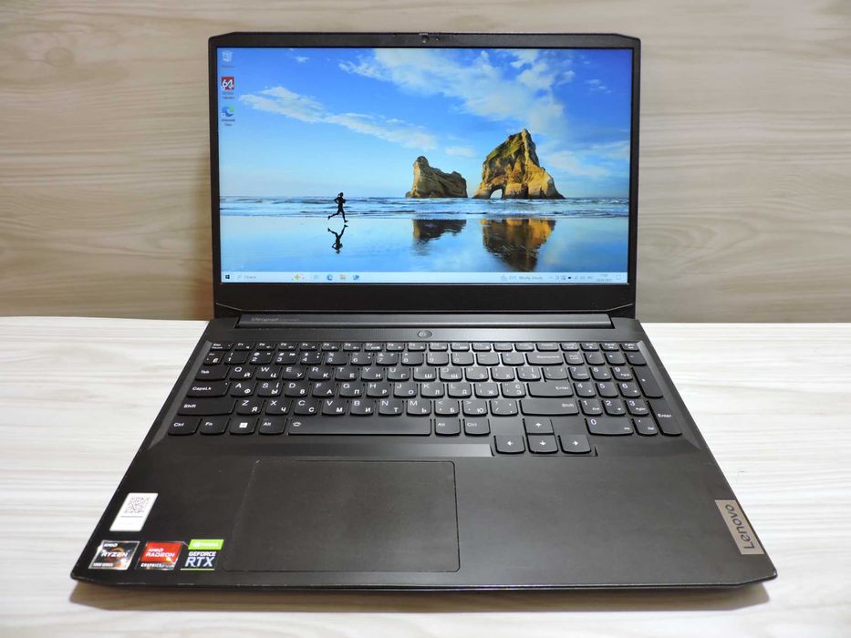 Игровой RTX 3050TI Lenovo /15,6”/Ryzen 5 5600H/32GB/SSD 256Gb+256Gb