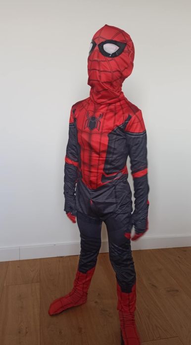 Nowy strój, kostium Spiderman Peter Parker Spidey Marvel (Rozm.120)