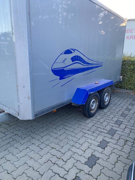 Przyczepa DMC 2000 kg kontener BPW 100km/h