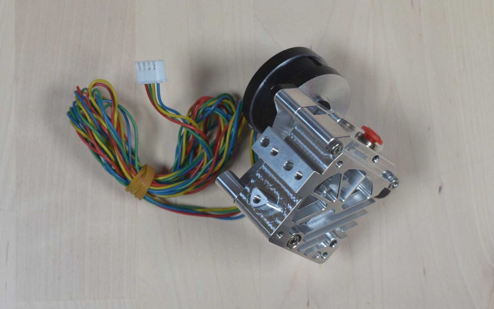 Extrusor Metálico Dual-Gear p/ Impressora3D - Mellow NF Sunrise - Novo