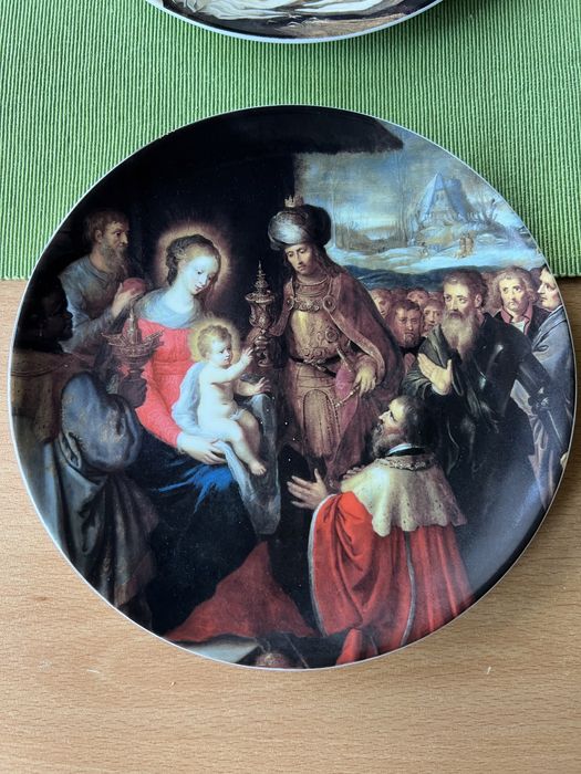 2 pratos decorativos edição limitada