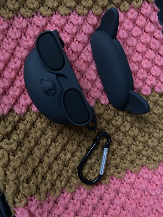 Etui NOWE AirPods Pro 2 słuchawek bezprzewodowych czarne pies Ursynów