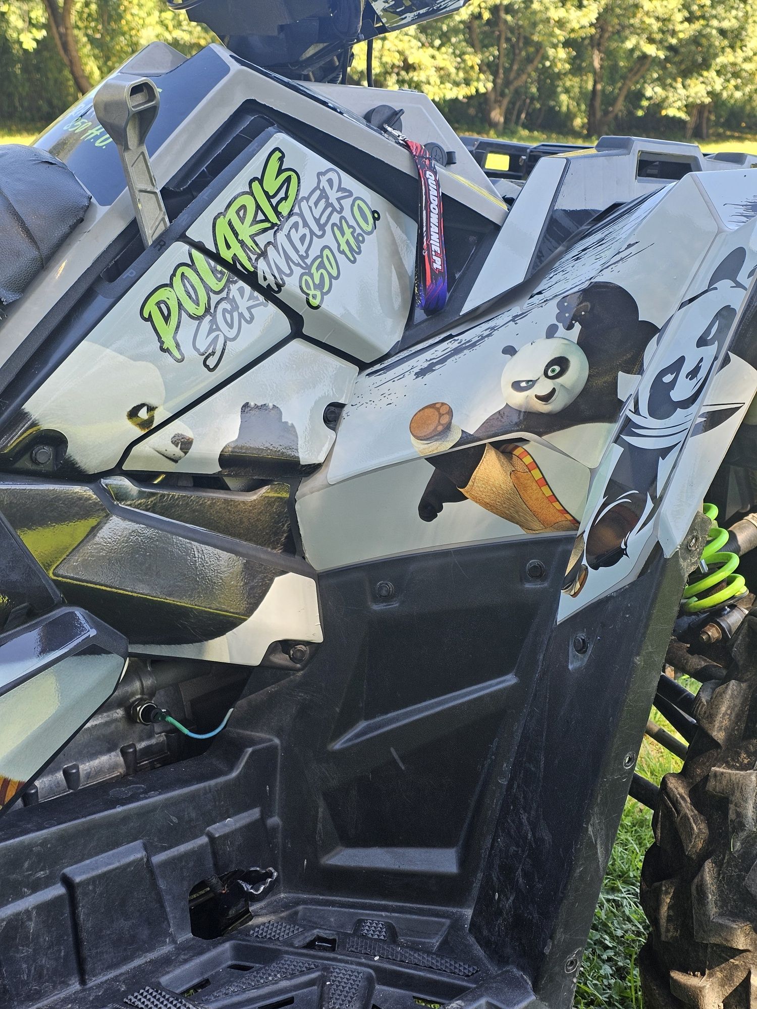 Quad atv Polaris Scrambler 850 H.O. 2019, L7e, 140mth, 2400km  Fox, fe