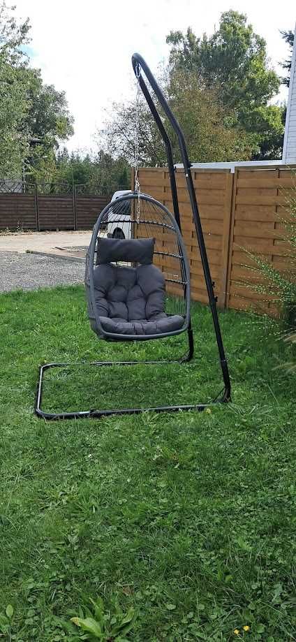 komplet hamak wiszacy + stojak costway super solidny
