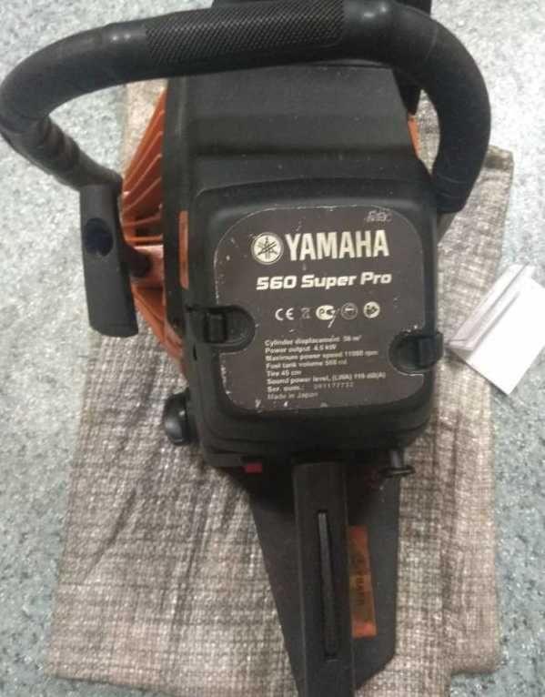 Японская Бензопила Yamaha 560 Super Pro. пила Ямаха 4, 6 кВт
