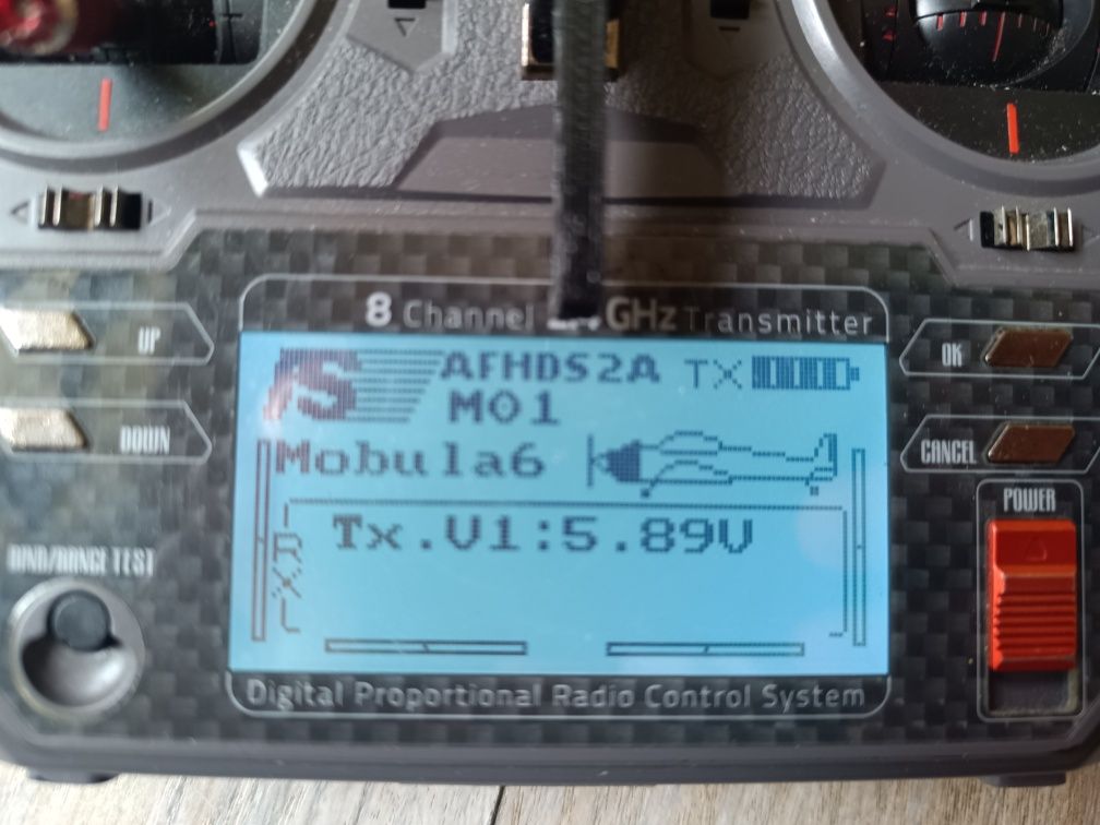 Flysky fs-i6x aparatura RC dron samolot