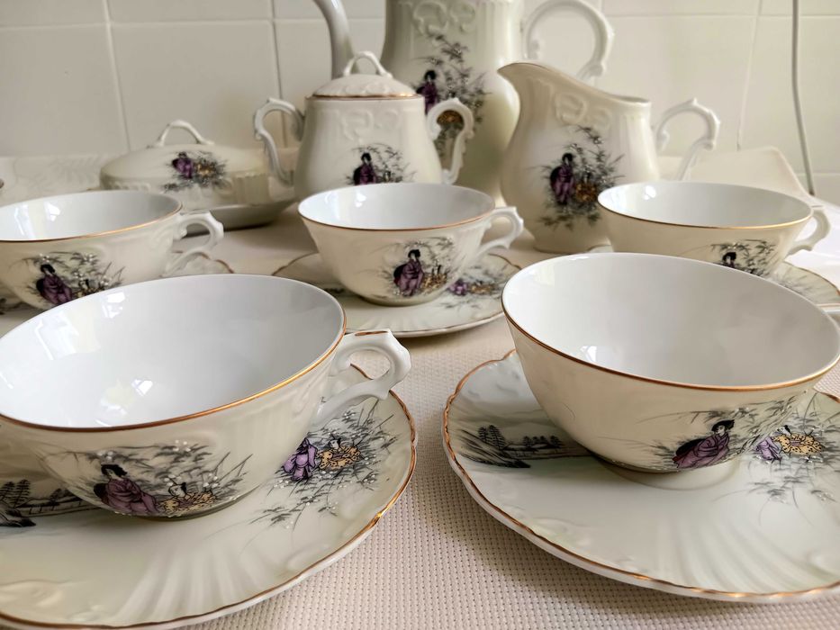 Vista Alegre- serviço Chá (19 peças)