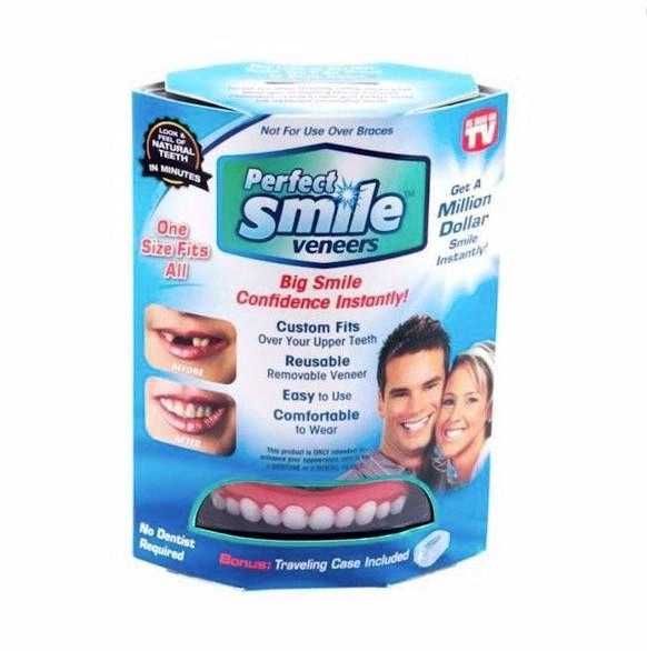 Знімні вініри для зубів, накладні зуби, силіконові накладки для зубів