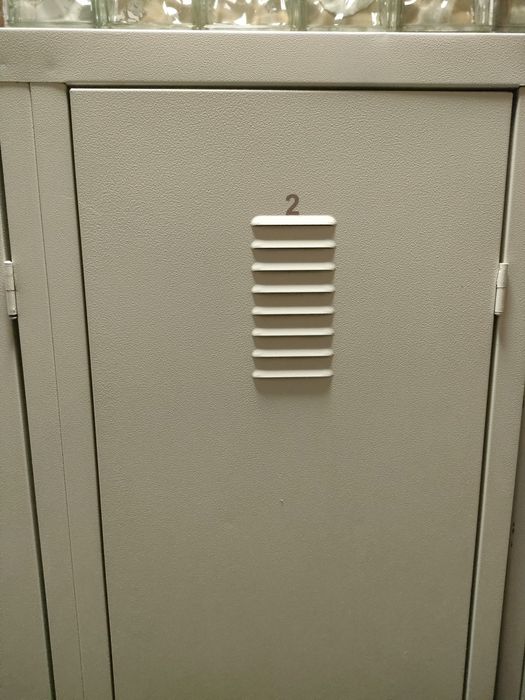 Szafka pracownicza BHP szpind podwójna jak nowa gastronomia