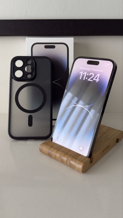 Apple iPhone 14 Pro 128GB 81% “ preto “ + todos os acessórios
