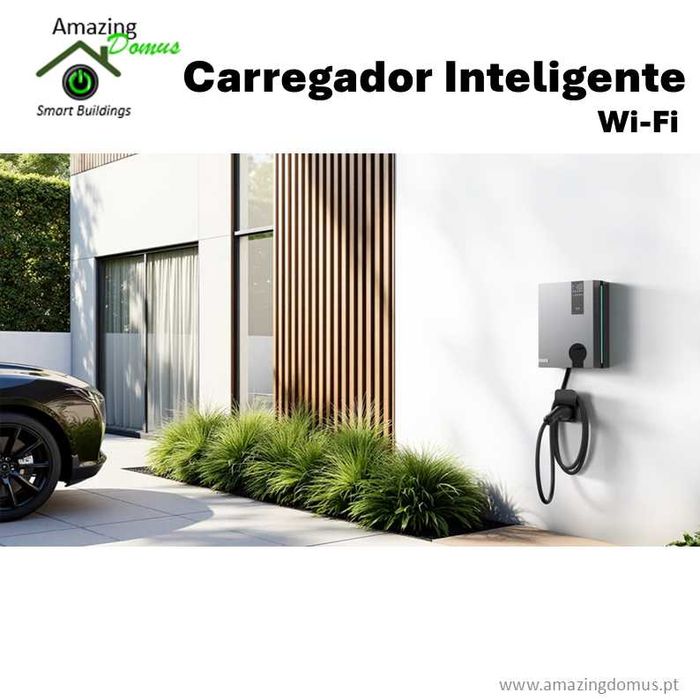 Carregador Carro Monofásico Wallbox para Veículos Elétricos PREMIUM