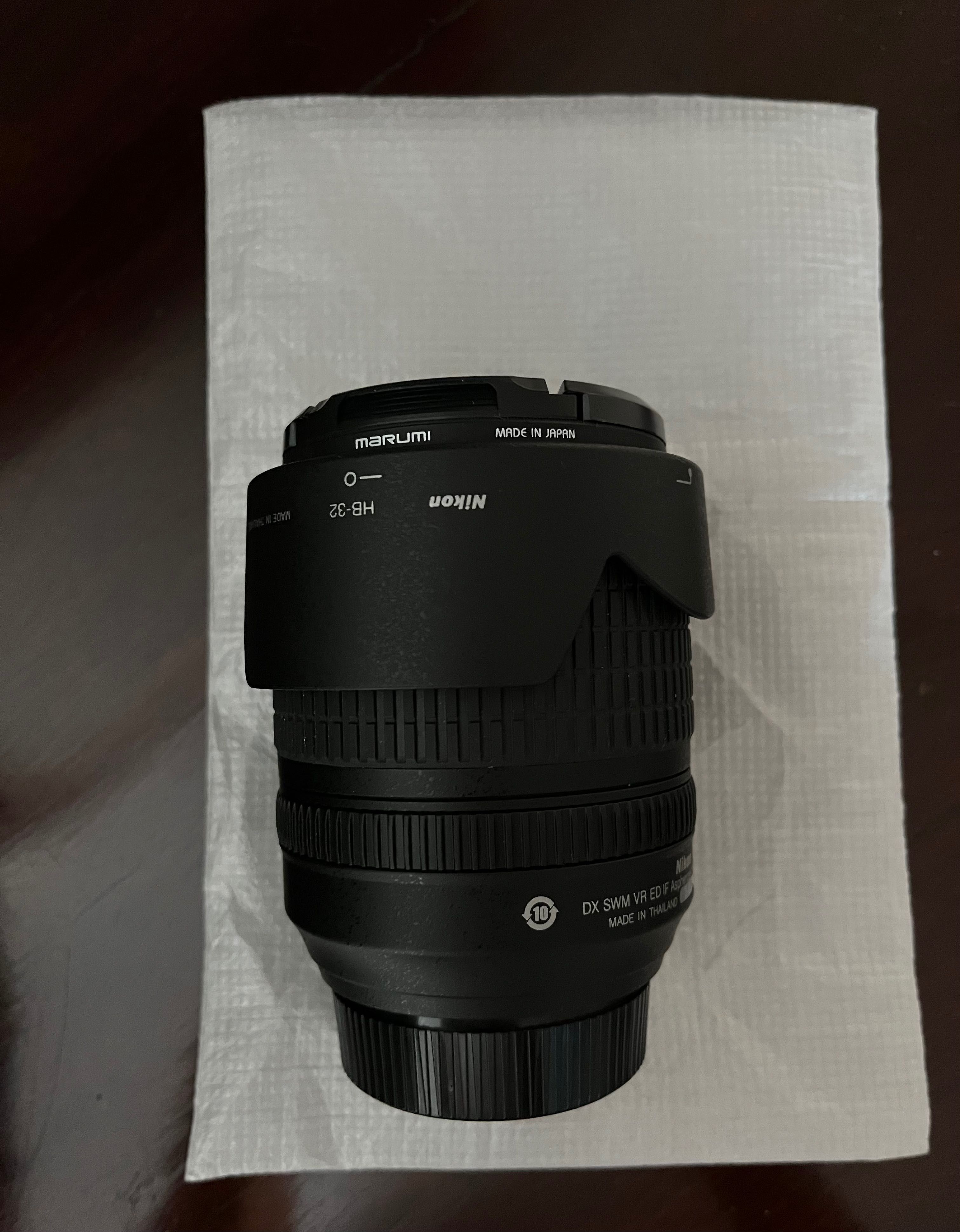 Nikon AF-S DX NIKKOR 18-105mm 1:3.5-5.6G ED NOVA / lente /objetiva